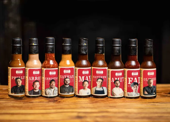 Smoke and Barrel Teams Up with H Ks Hottest Chefs for Hot Sauce Series