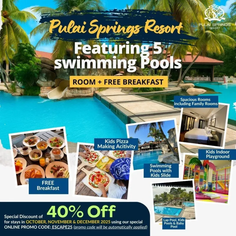 Pulai Springs Resort 40% Off Stay | The Beat Kuala Lumpur