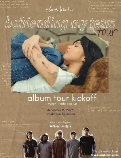 Clara Benin ‘befriending my tears’ Album Tour Kickoff