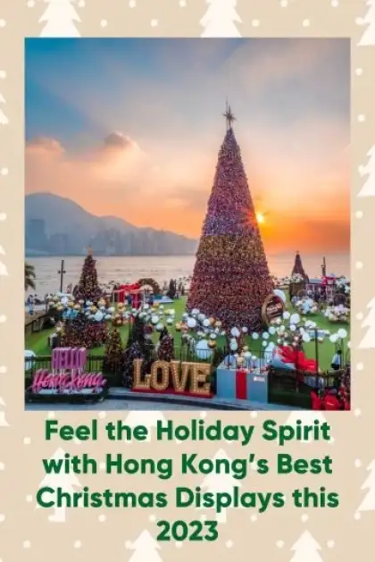 Christmas displays in Hong Kong 2023