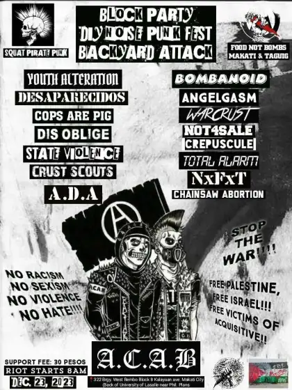 DIY Noise Punk Fest Backyard Attack