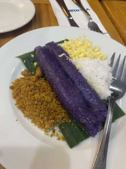 Via Mare Puto Bumbong with Cheddar  Cheese 2