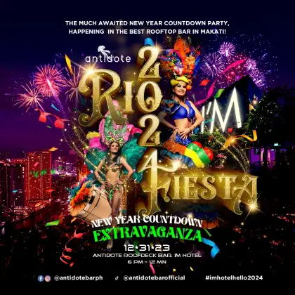 Rio 2024 Fiesta New Year Countdown Extravaganza