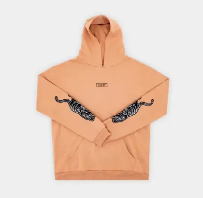 Skoop Hoodie Tan