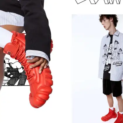 Onitsuka X Astro Boy Dentigre Puff Boots