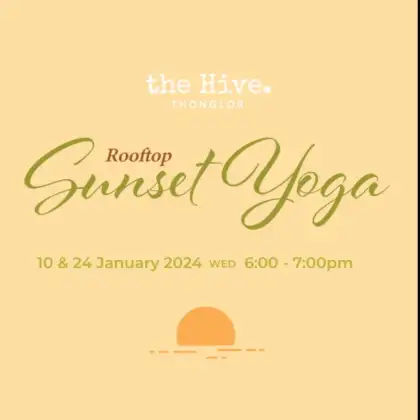 Rooftop Sunset Yoga