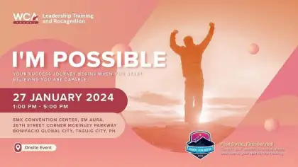 WCA Travel Leadership Training - 'I'm Possible'