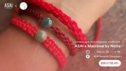 ASAI x Macrame By Nicha: A Chinese New Year Workshop