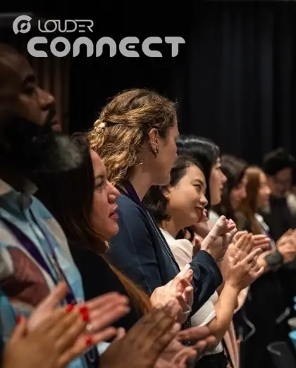Louder Connect 2023 crowd