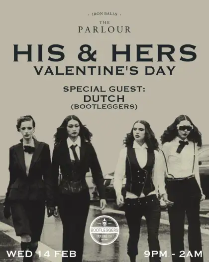 His & Hers: Valentine's Day Special at The Parlour