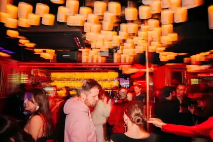 people partying inside a club