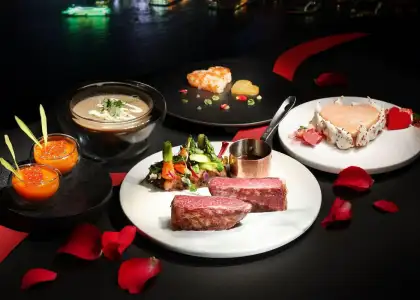 Ozone Valentine's Day Menus HK 2024