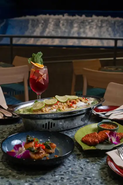 Food and Cocktail Offerings at Groundswell Hong Kong