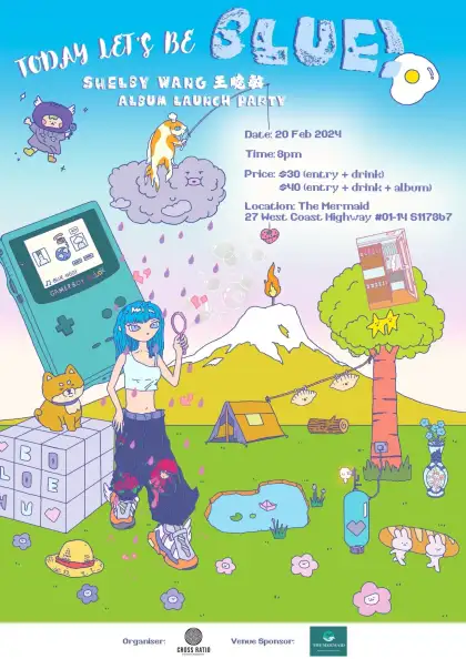 Today Let’s Be Blue! - Shelby Wang Album Launch Party