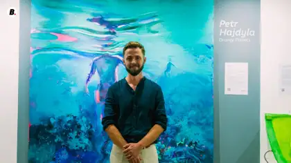 Peeing in the Ocean by Petr Hajdyla