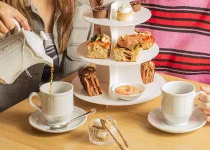 Pane e Latte Afternoon Tea Set