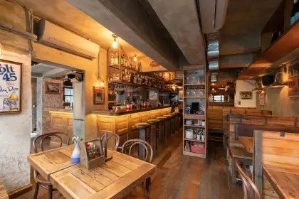 interior of a restaurant