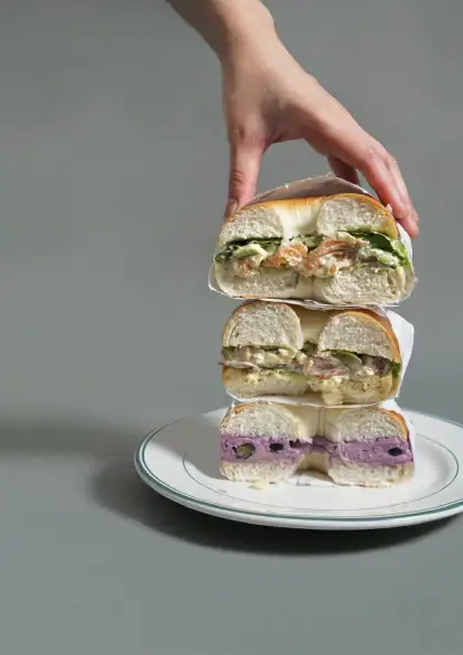 Bagel Flavours at Pinky Bakery, BaseHall Hong Kong