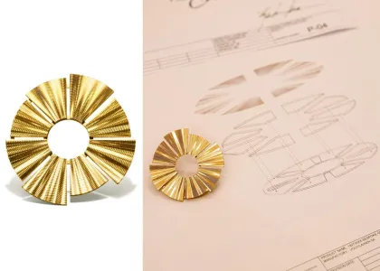 HS14 Gem Brooch by SAUVEREIGN cillian murphy design