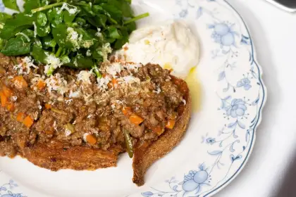 Jimmy's Kitchen Hong Kong Angus Beef Mince on Toast