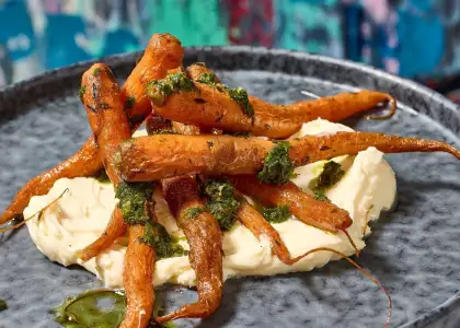 Cenouras de Horta art week tasting menu uma nota