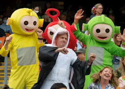 costumes at Rugby Sevens hong kong