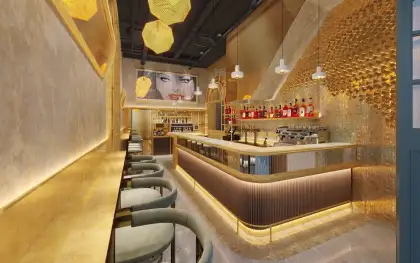 Sophia Loren House Restaurant in Hong Kong's Interior