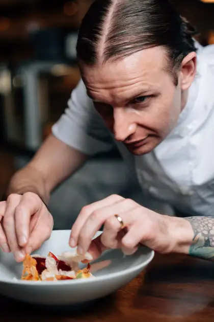 chef james oakley feather & bone