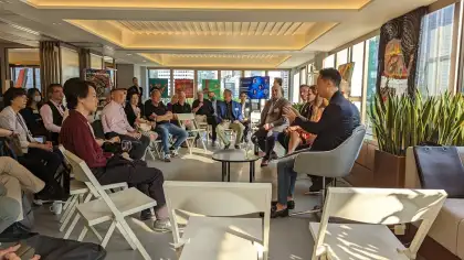 the american chamber people gathering