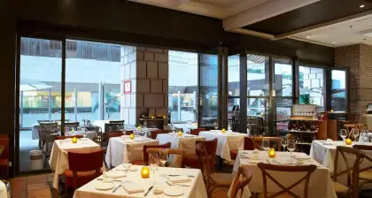 fine dining restaurant interior