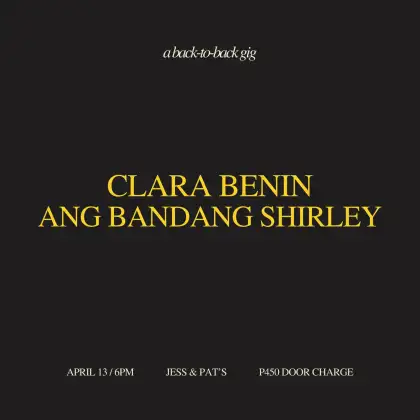 Clara Benin x Ang Bandang Shirley