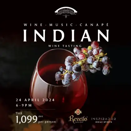 Indian Wine Tasting | Wine • Music • Canapé