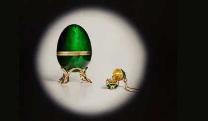Fabergé x 007 Capsule Collection Egg Objet and Locket
