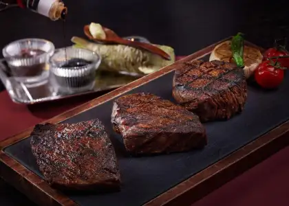 the steak house regent mother's day meal