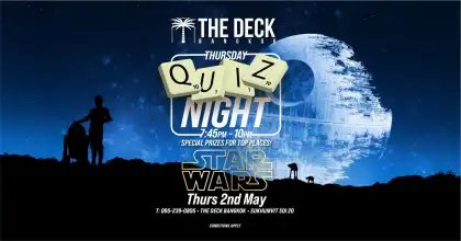 Star Wars Quiz Night at The Deck Bangkok