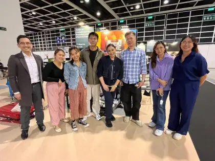Group photo of PTIC-HK and the Philippine exhibitors.
