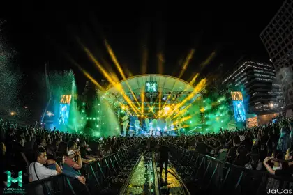 manila music festival in the evening