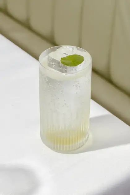 Clarified Passion Fruit Mojito