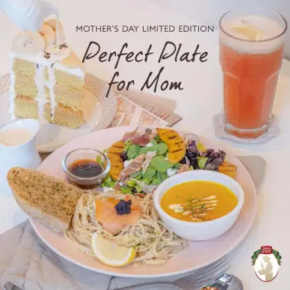 Mary Grace Cafe - Mother's Day Limited Edition Perfect Plate