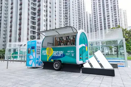 Taikoo Place Adidas Padel Equipment Stall