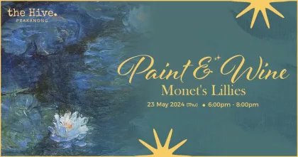 Paint & Wine: Monet's Lillies