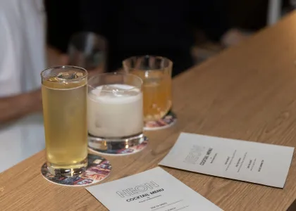 Neon speakeasy Affordable Art Fair 2024