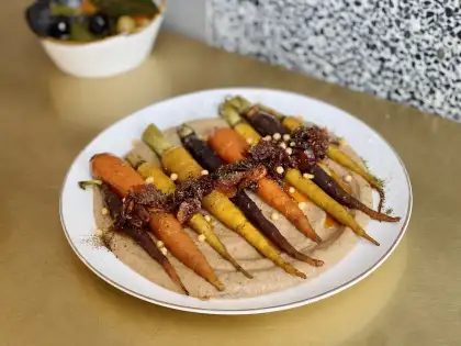 carrot dish on a plate