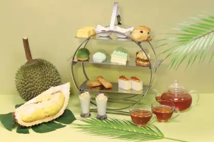 durian tea set