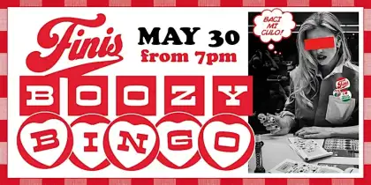 boozy bingo flyer