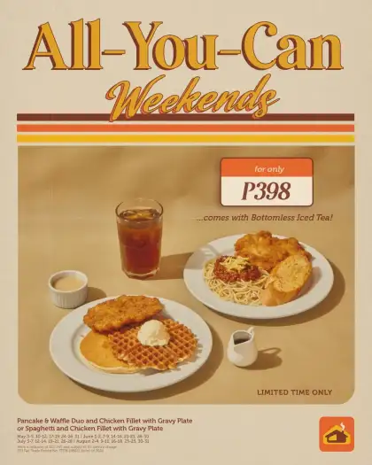 Pancake House All-You-Can Weekends