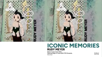 'ICONIC MEMORIES' Art Exhibition by Rudy Meyers
