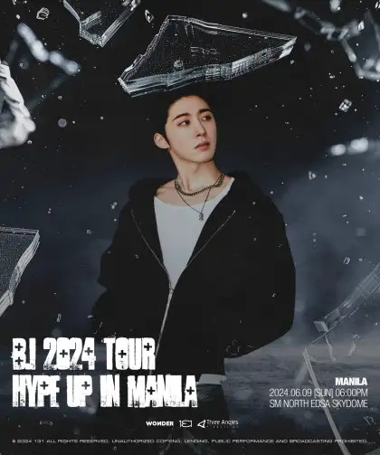 B.I 2024 Tour Hype Up in Manila