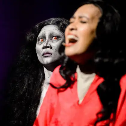 A snapshot of Melur in "Melur the Musical"