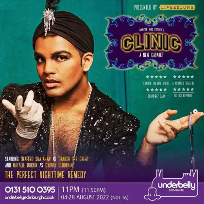 Shafeeq on the poster of "Ganesh & Cydney's Clinic"